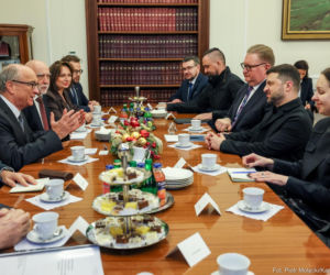 Wołodymyr Zełenski w polskim Sejmie