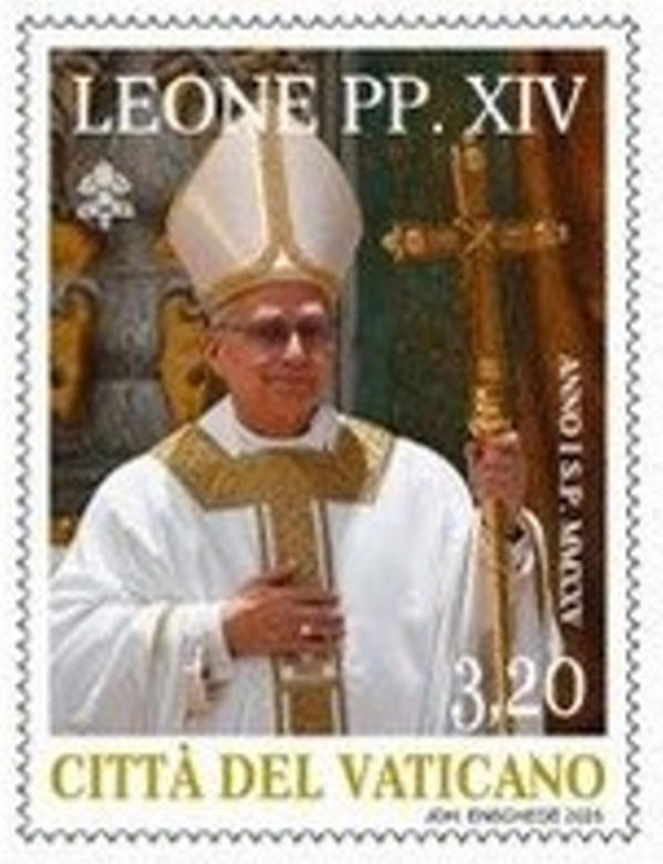Znaczki z Papieżem.