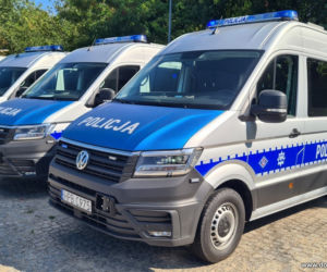 Specjalistyczny radiowóz Volkswagen Crafter