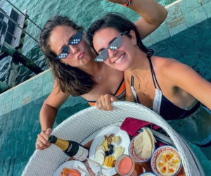 Daria Kasatkina z dziewczyną