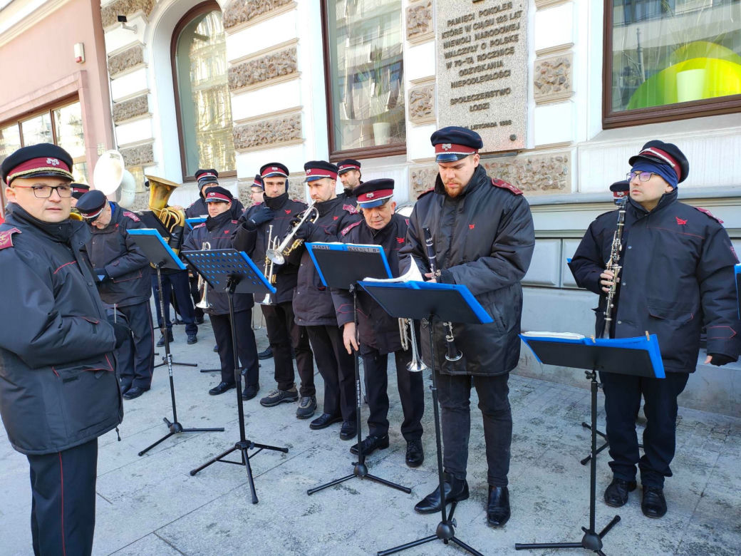 Polonez dla Łodzi. Zobacz, jak zatańczyli go mieszkańcy