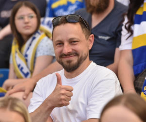PRES Grupa Deweloperska Toruń - Gezet Stal Gorzów: Zdjęcia kibiców z meczu 7. kolejki PGE Ekstraligi na Motoarenie