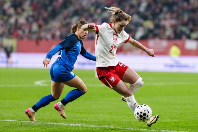 Polska - Słowenia: Najwierniejsi kibice wspierali reprezentację Polski kobiet. Dużo zdjęć z Gdańska