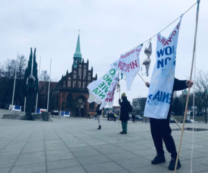 Demonstracja w Szczecinie odbyła się pod hasłem “Dzień Kobiet bez kompromisów”