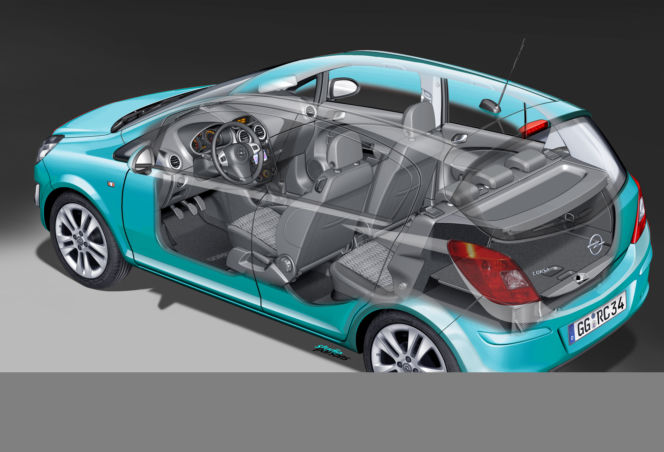 Opel Corsa 2011 - wersja 5-cio drzwiowa