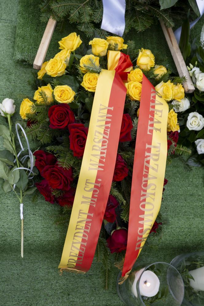 Tak teraz wygląda grób Edwarda Linde-Lubaszenki