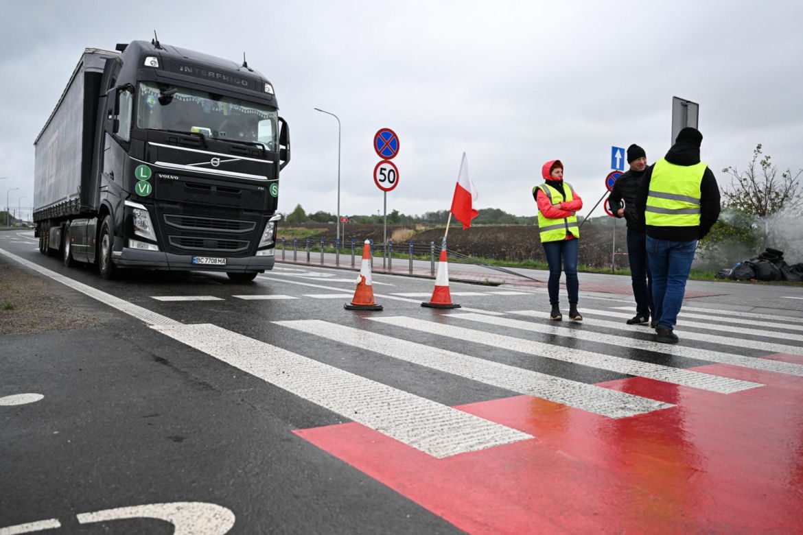 Kolejny protest rolników na Podkarpaciu