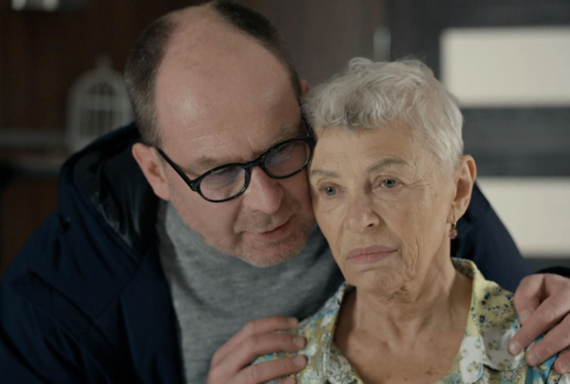 Barwy szczęścia, odcinek 3192: Krystyna (Hanna Bieluszko), Marek Złoty (Marcin Perchuć)