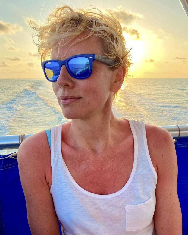 Anita Werner na wakacjach