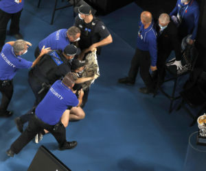 Protestujący przerwał finał Australian Open