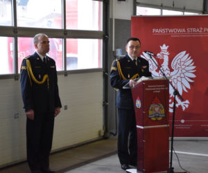 Pożegnanie Zastępcy Komendanta Powiatowego PSP w Iławie