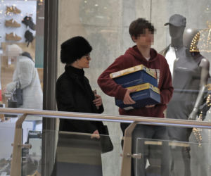 Joanna Racewicz na zakupach