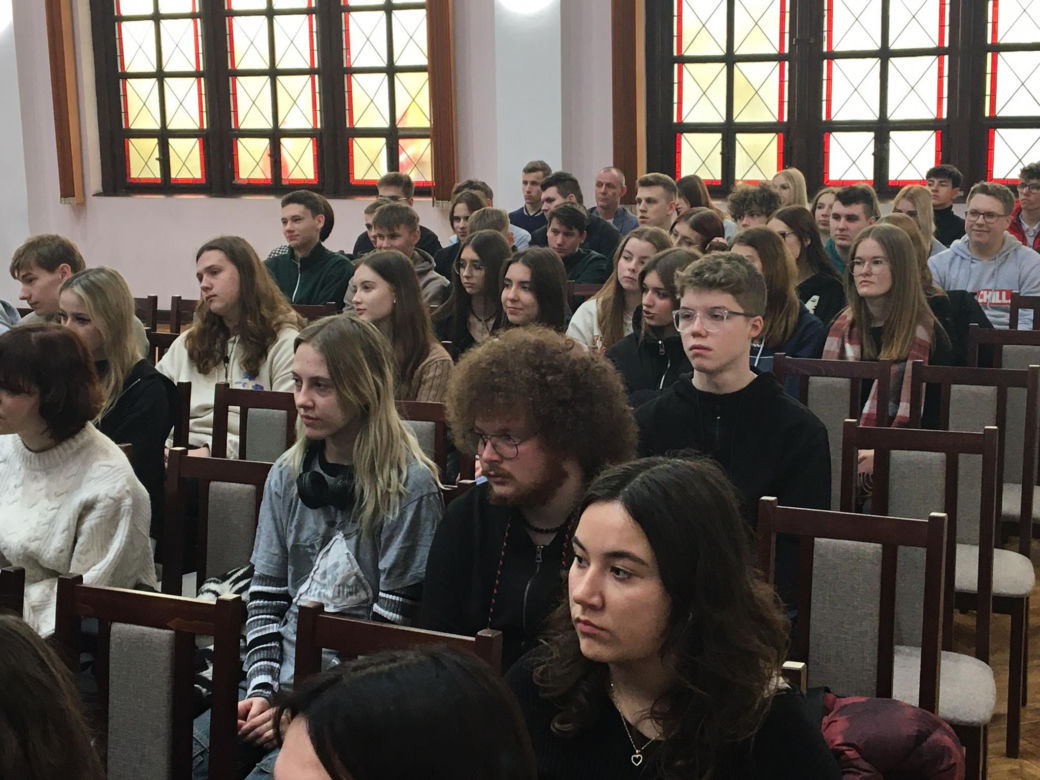 Spotkanie prezydenta Grudziądza z lokalną młodzieżą