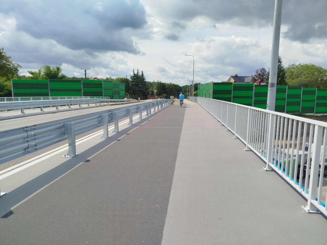 Nowy wiadukt na A2 w ciągu ul. Domanickiej w Siedlcach jest już otwarty i przejezdny