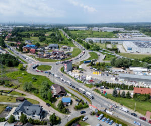 Mieszkańcy Skawiny wyszli na ulicę przeciwko przebiegowi S7 przez gminę