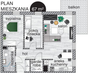 Plan mieszkania