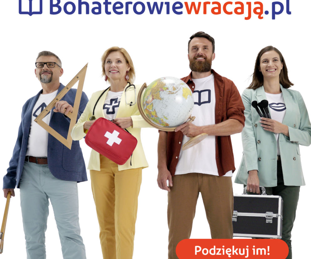 Bohaterowie wracają do szkół! Uczniowie dziękują nauczycielom z całej Polski! 