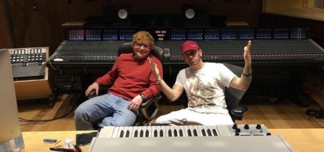 Ed Sheeran u Eminema - teledysk River premierą roku? 