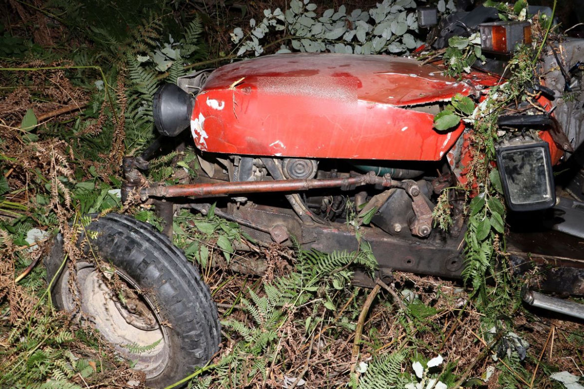 Traktor przygniótł 73-latka