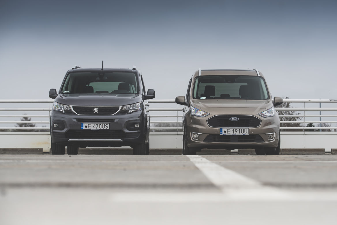Peugeot Rifter Allure 1.5 D 130 KM MT6 vs. Ford Turneo Connect Titanium 1.5 D 120 KM AT8