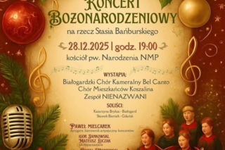 Zagrają dla Stasia. XIV Charytatywny Koncert Bożonarodzeniowy w Białogardzie