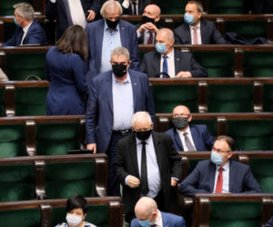 Jarosław Kaczyński w sejmie