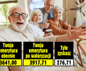 Waloryzacja emerytur - zobacz, ile zyskasz!