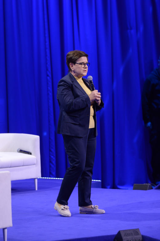 Beata Szydło na konwencji PiS