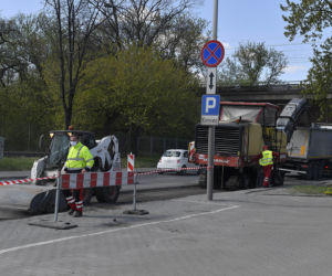 Remont Wisłostrady spowodował duży korek