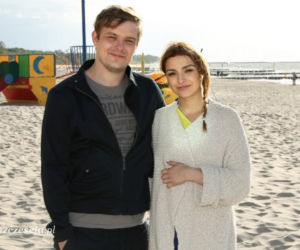 Barwy szczęścia odc. 1350. Klara (Olga Jankowska), Hubert (Marek Molak)