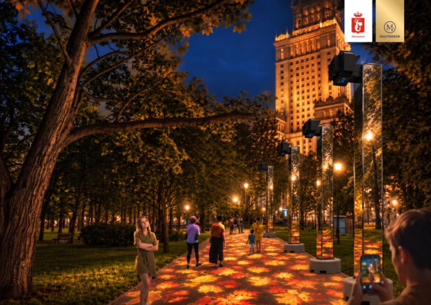 Takiej jeszcze nie było. Iluminacja świąteczna rozświetli Warszawę - ZDM Warszawa