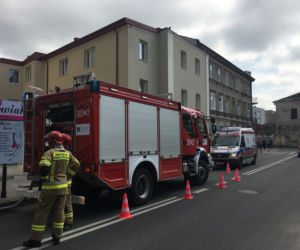Lublin: Pożar w szkole w centrum miasta. Ewakuacja uczniów