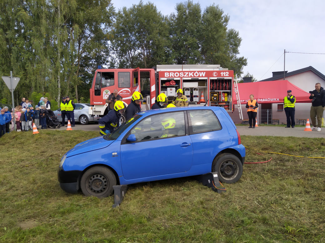 ZOBACZ ZDJĘCIA z akcji "Bezpieczny przejazd" w Koszewnicy, w gminie Kotuń - 15.09.2022