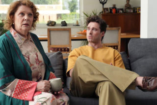 Barwy szczęścia odc. 3307. Józefina Rawiczowa (Elżbieta Jarosik), Cezary (Marcel Opaliński)