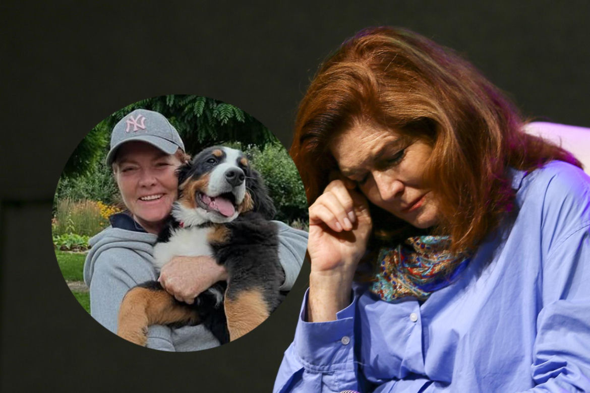 Katarzyna Dowbor w żałobie po Stefanie