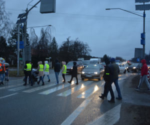 Blokada drogi krajowej DK7