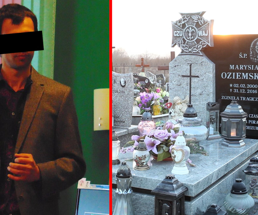 Kajetan P. i grób Marysi Oziemskiej