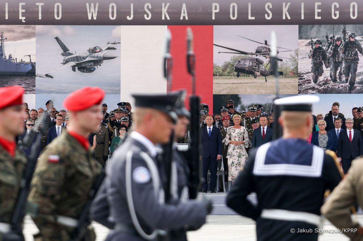 Prezydent Andrzej Duda podczas obchodów Święta Wojska Polskiego: Wydatki na armię służą temu, by nikt nas nie zaatakował!