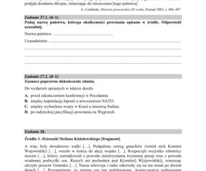 Matura 2020 ARKUSZE CKE: Historia
