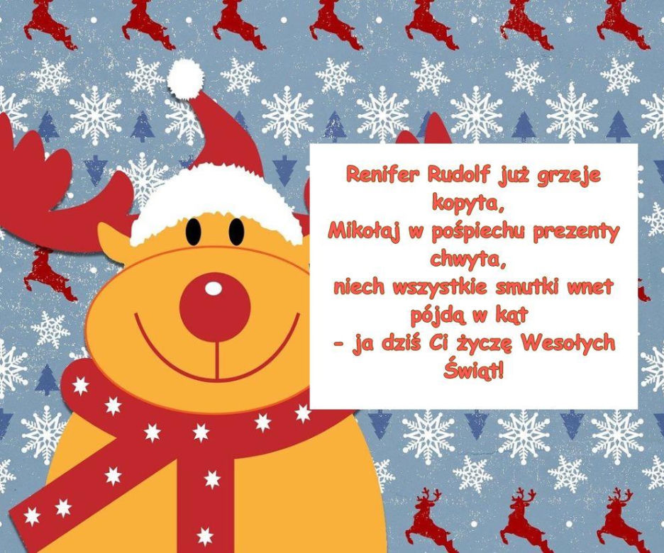 kartki z życzeniami na Mikołajki
