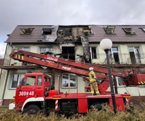 Pożar DPS-u w Szczawnie