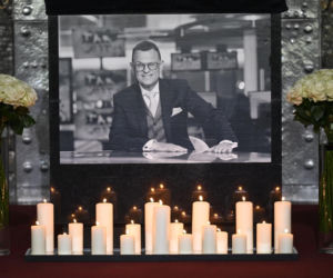 Politycy i dziennikarze na pogrzebie Andrzeja Morozowskiego