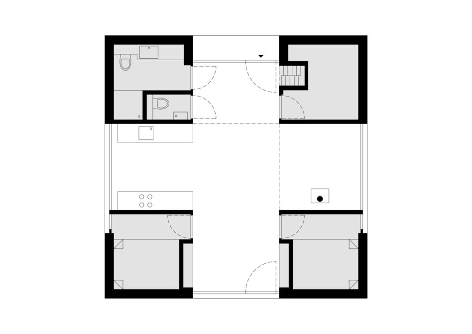 Jojko + Nawrocki Architekci – dom letniskowy w Żywcu