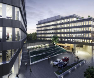 Park Rozwoju autorstwa JEMS Architekci. Inwestorem kompleksu jest spółka Echo Investment.