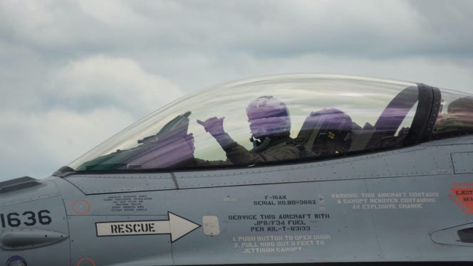 Rumuńskie F-16 zestrzeliło drona. Pierwsza taka interwencja w historii kraju