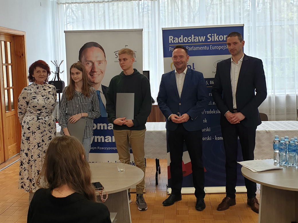 Międzyszkolny konkurs wiedzy o Unii Europejskiej w Grudziądzu