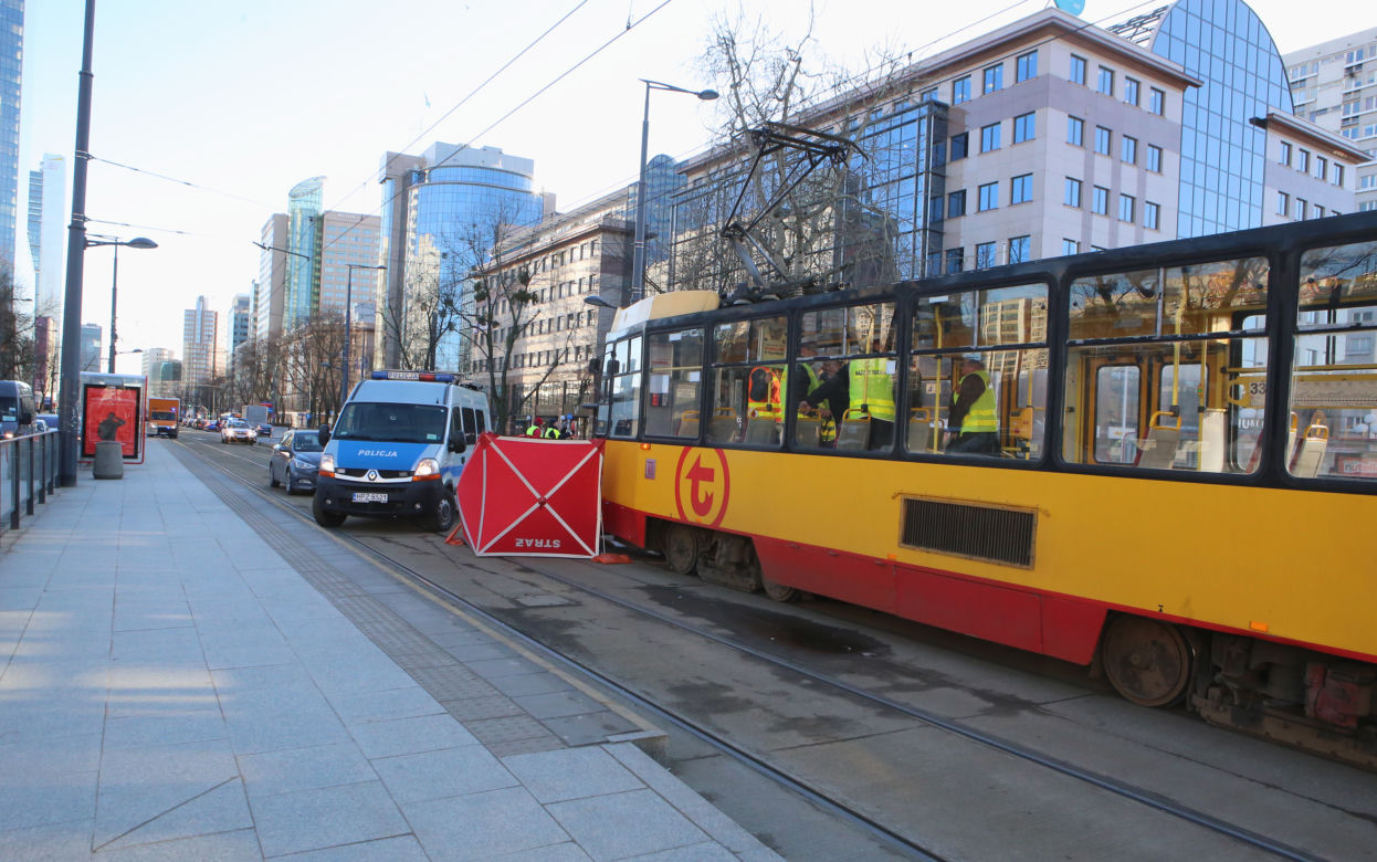 Śmiertelny wypadek w Warszawie
