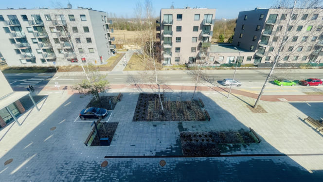 Katowice, osiedle mieszkań na wynajem przy Korczaka