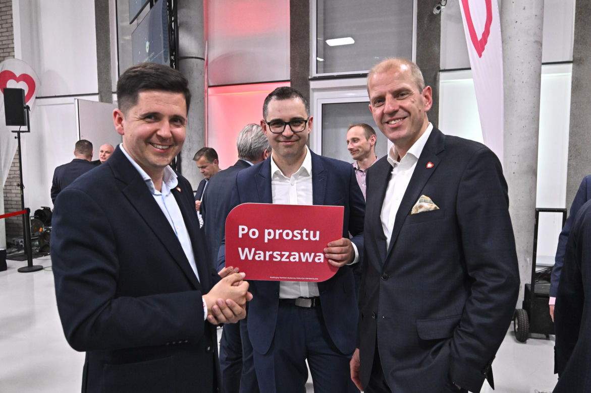 Wieczór wyborczy Koalicji Obywatelskiej