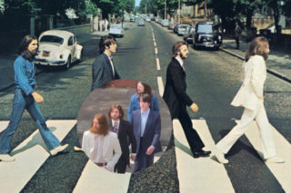 Odtworzyli słynne przejście przez Abbey Road. Nagranie z planu filmu o The Beatles podbija sieć